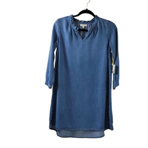 ⭐️NWT Chelsea & Violet Girls Chambray Dress Sz 12